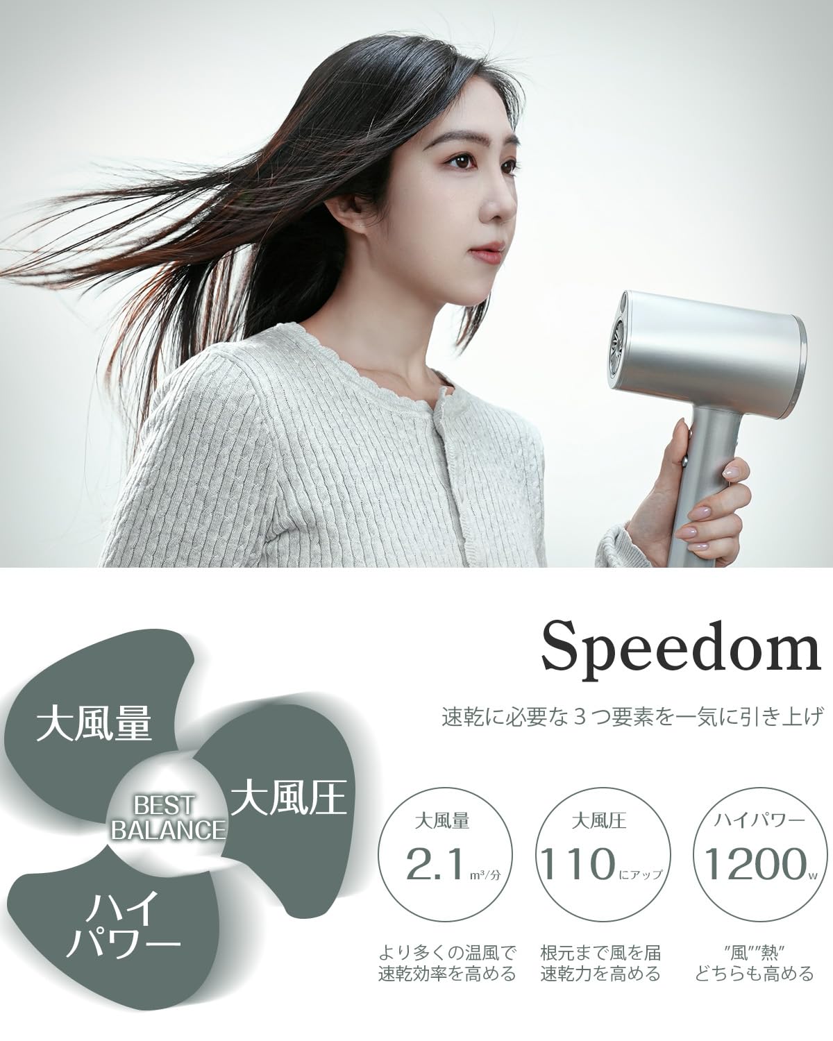 TOPZEE ヘアドライヤー 大風量&美髪　速乾 コラーゲン マイナスイオン Amazon | TOPZEE ヘアドライヤー 大風量＆美髪 速乾 コラーゲン